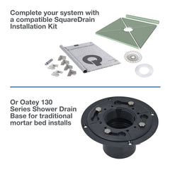 OATEY OATEY SD04BGST Oatey QuickDrain 4-inch SquareDrain Stones Kit