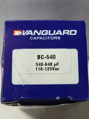 PACKARD PACKARD BC540-125 Start Capacitor 540-648 uF 110-125 VAC