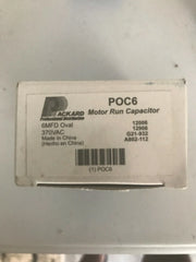 PACKARD Packard OV6-370 Run Capacitor 6 MFD 370V