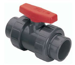 PARKER Parker 3629-010 Standard Ball Valve, Socket/FPT, EPDM, 1 Size, PVC