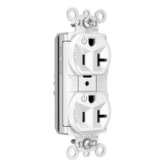 LEGRAND Pass & Seymour PT5362CDW PlugTail Heavy Duty Spec Grade Plug Load Controllable Receptacle 20A 125V