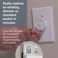LEGRAND Pass & Seymour RHL153PBK Radiant LED Advanced Dimmer 150W