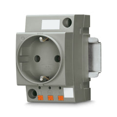 PHOENIX CONTACT Phoenix Contact 0804177 EO-AB/PT/LED/DUO/15 Double Socket