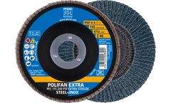 PFERD PFERD 60626 Polifan Flap Disc 40 Grit 4-1/2 in