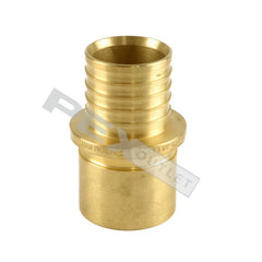 REHAU REHAU 260017 1/2 Everloc x 1/2 Male Sweat Brass Fitting