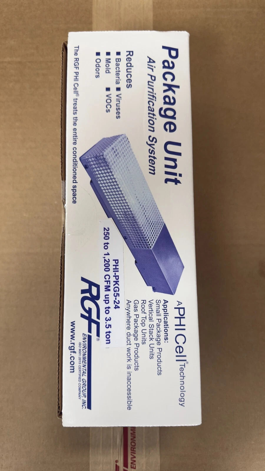 RGF RGF PHIPKG524 Air Purification System 24V