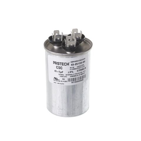 RUUD RUUD 43-25133-06 Dual Run Capacitor 45/5 uF 370V