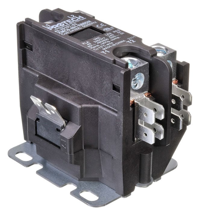 RUUD RUUD 42-25101-03 Protech Single Pole 40 Amp 24 Volt Coil Contactor