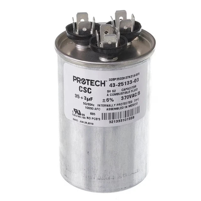 RUUD Ruud 43-25133-03 Dual Round Capacitor