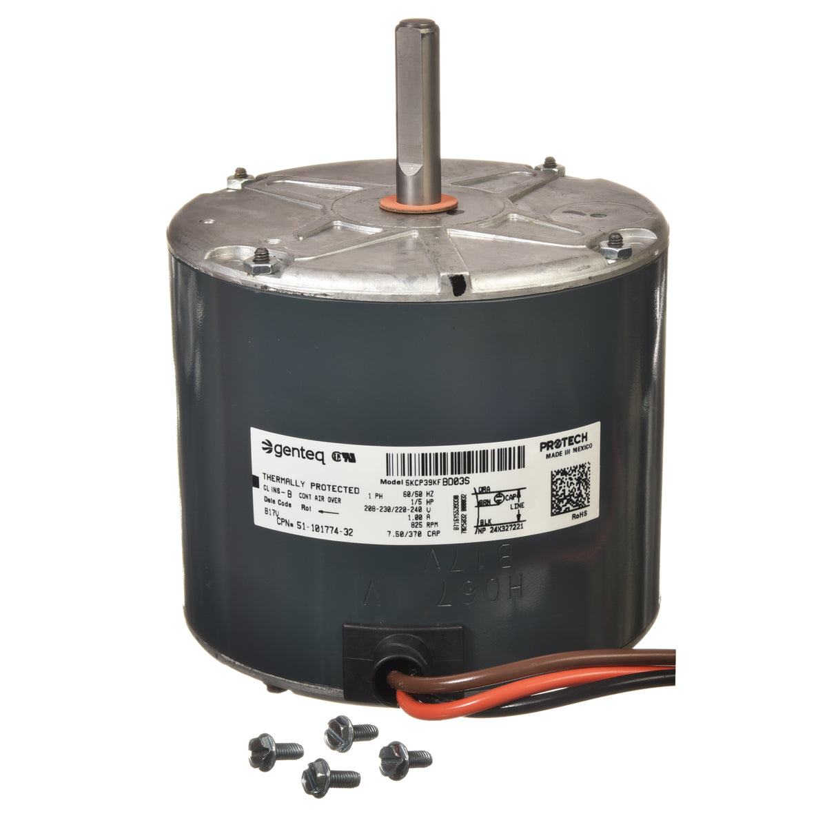 RUUD RUUD 51-101774-31 Condenser Motor 1/5 HP 825 RPM