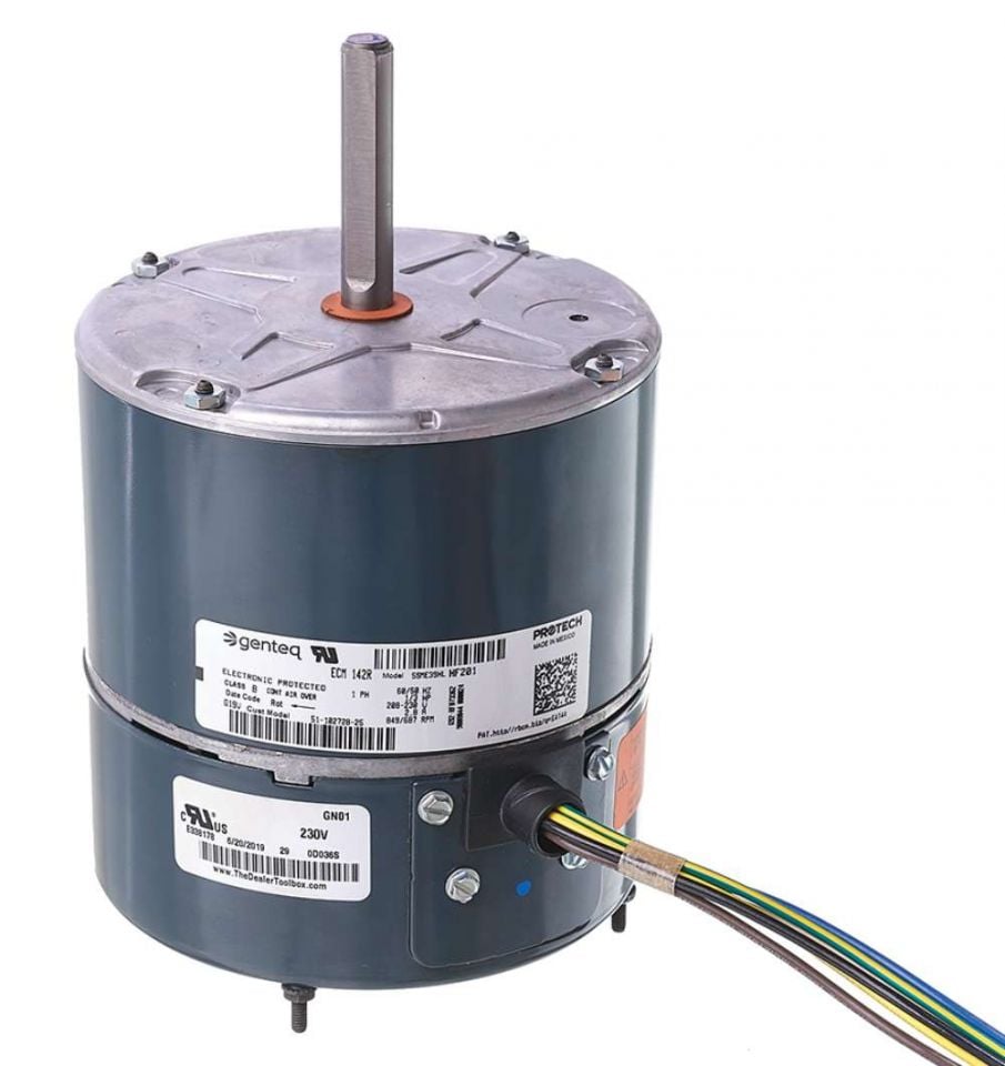 RUUD Ruud 51-102728-25 ECM 1/3 HP 230V Variable Speed Direct Drive Condenser Motor