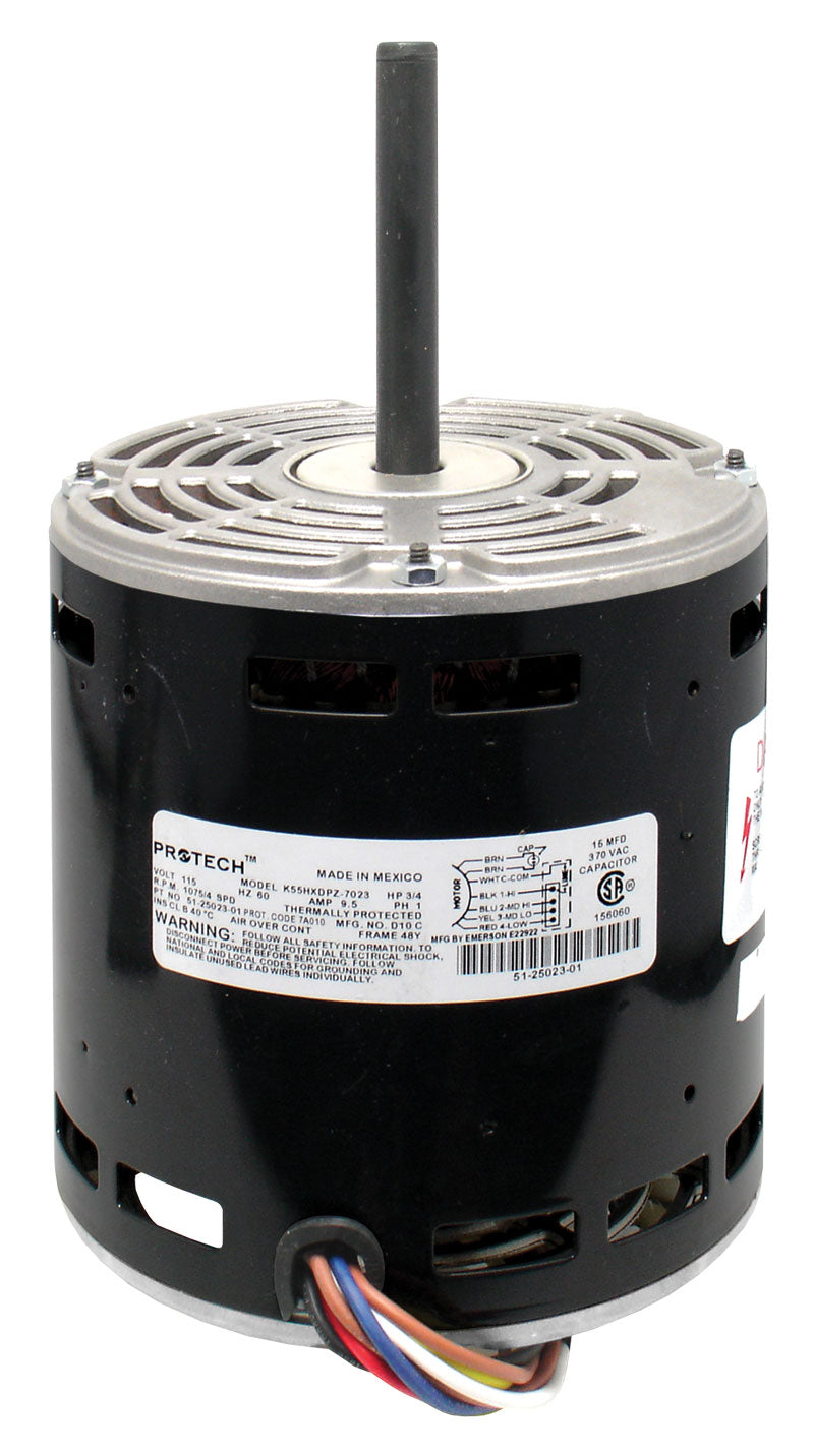 RUUD RUUD 51-25023-01 Blower Motor 3/4 HP