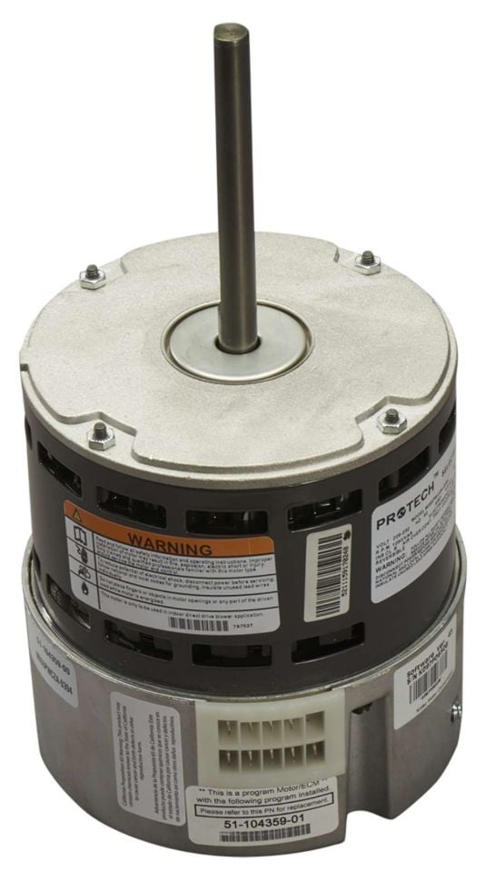 RUUD Ruud 51-106545-01 Blower Motor 1/2 HP Variable Speed 208-230V