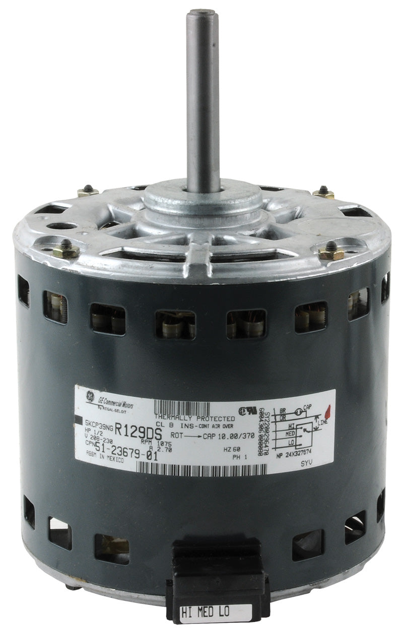 RUUD RUUD 51-23679-01 Blower Motor 1/2 HP 208-230V 3-Speed