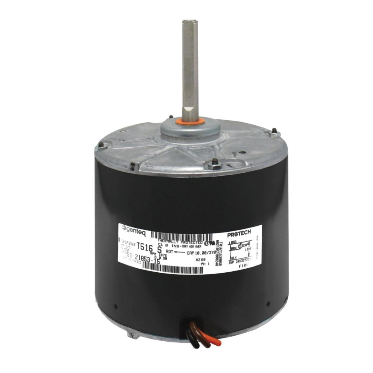 RUUD RUUD 51-21853-15 Condenser Motor 460 VAC 1/3 hp 1075 RPM