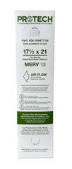RUUD RUUD 54-109477-04 Exact-Fit Filter for Air Cleaner XHF-E17M13 MERV 13