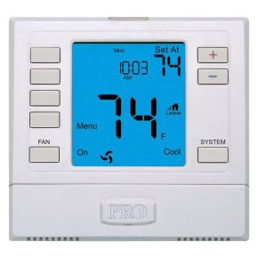 RUUD RUUD t755 RUUD Pro1 T755 Programmable Thermostat
