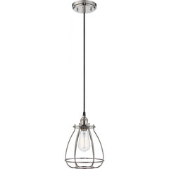 SATCO-NUVO SATCO-NUVO 60-5401 Vintage 1-Light Caged Pendant