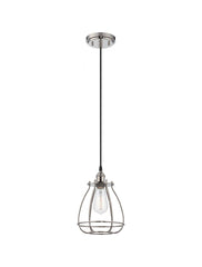 SATCO-NUVO SATCO-NUVO 60-5401 Vintage 1-Light Caged Pendant