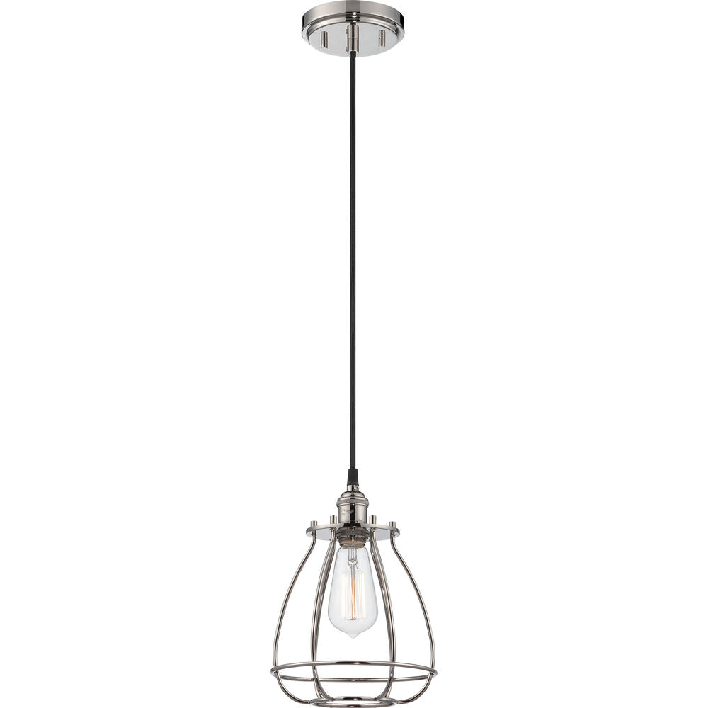 SATCO-NUVO SATCO-NUVO 60-5401 Vintage 1-Light Caged Pendant