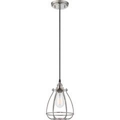 SATCO-NUVO SATCO-NUVO 60-5401 Vintage 1-Light Caged Pendant