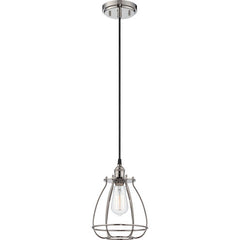 SATCO-NUVO SATCO-NUVO 60-5401 Vintage 1-Light Caged Pendant