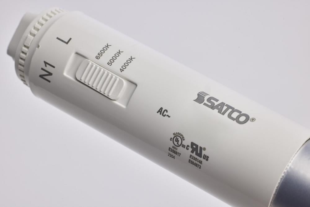 SATCO-NUVO SATCO-NUVO S16434 15W T8 LED, CCT Selectable, Ballast Bypass