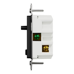 SCHNEIDER ELECTRIC Schneider Electric SQR22603BK X Series Slider Dimmer, Single Pole/3-Way, Black