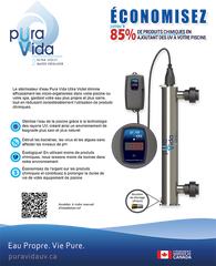 SELECT POOL PRODUCTS SELECT POOL PRODUCTS PV2-42C PuraVida2 UV Pool Water Sterilization System