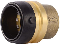 SHARK SHARK U512LF End Stop, Push-to-Connect Brass