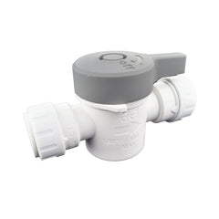 SHARKBITE Sharkbite PSEISV20EP John Guest ProLock Push-fit Shut Off Valve