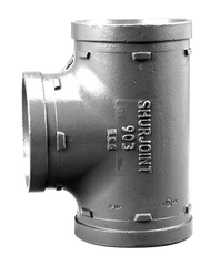SHURJOINT Shurjoint SJT9036G Grooved End Fire Protection Tee 6-inch