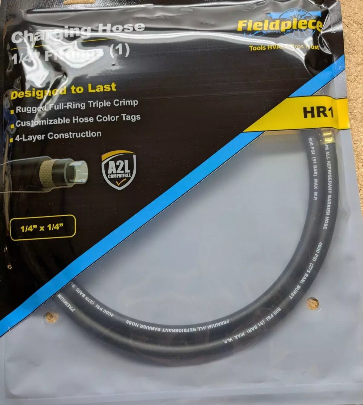 FIELDPIECE Fieldpiece HR1 Refrigerant Charging Hose