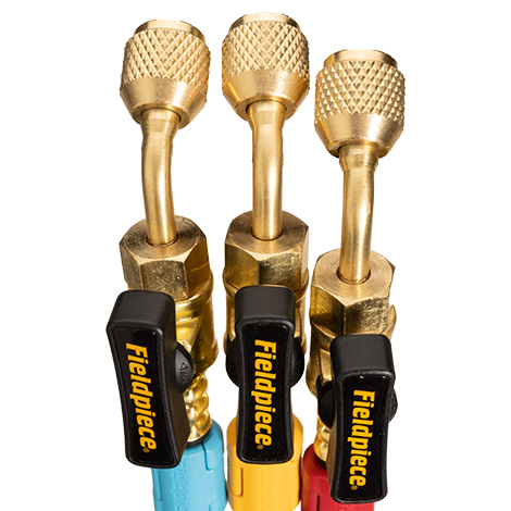 FIELDPIECE FIELDPIECE HR3BM Mini-Split Ball Valve Hose Set
