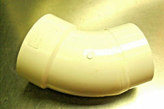 NIBCO FITTINGS 4806-2 PVC DWV 45-Degree Elbow Spigot x Hub