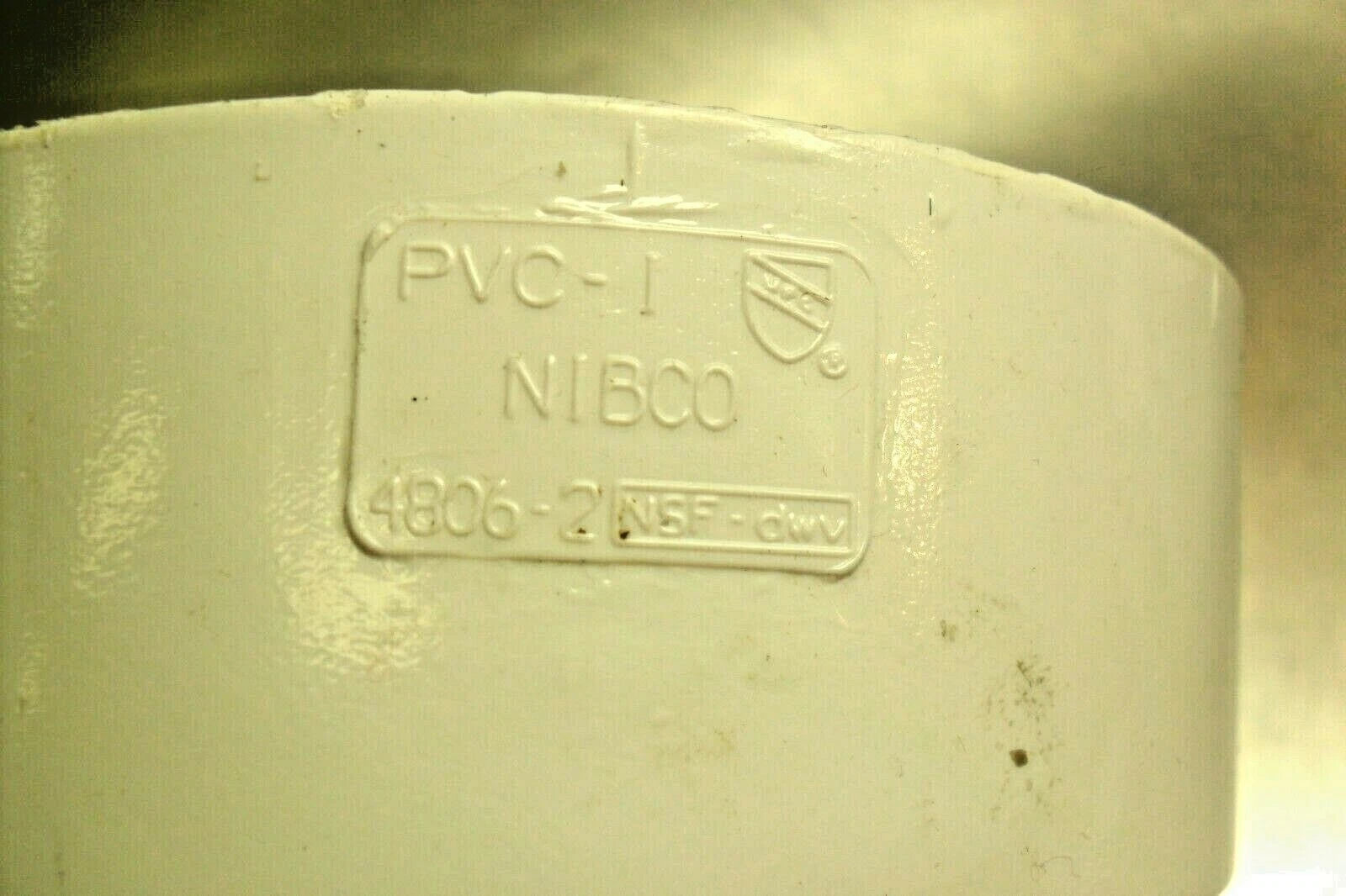 NIBCO FITTINGS 4806-2 PVC DWV 45-Degree Elbow Spigot x Hub