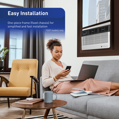 FRIEDRICH Friedrich CEW18B33B Chill Premier Smart Window Air Conditioner with Heat