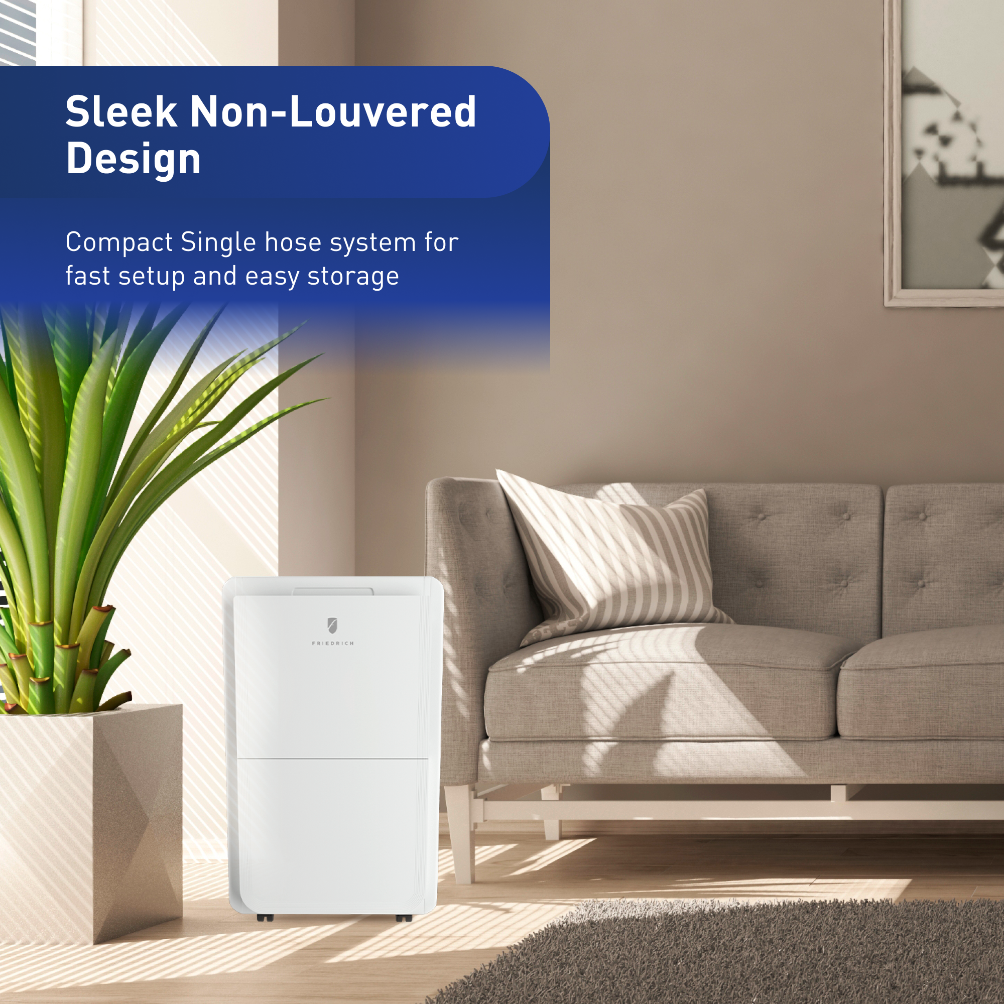 FRIEDRICH Friedrich D50B1A Dehumidifier 50 Pints