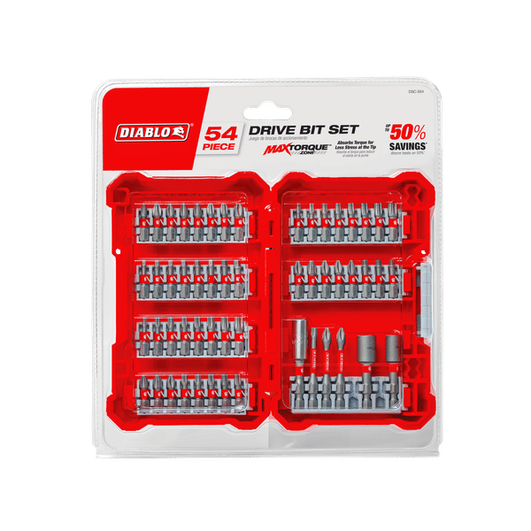 DIABLO FREUD DSC-S54 Screwdriving Bit Set