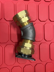 GASTITE Gastite XR3TRM-24-4 FlashShield XR3 Termination Fitting Square Flange 1-1/2 NPT