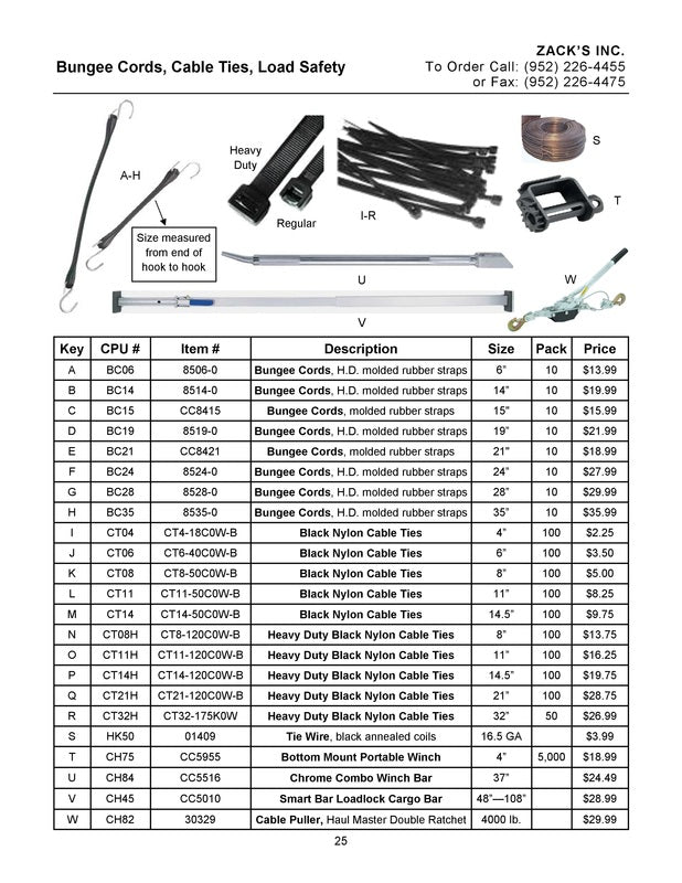 GLOBAL GLOBAL CT11-50C0W Cable Ties