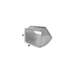 GRAY METAL PRODUCTS Gray Metal Products 14X8-121SD Slide/Drive Trunk Angle