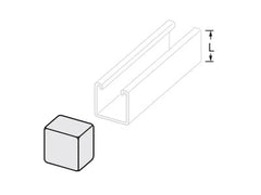 GRAY METAL PRODUCTS Gray Metal Products GEC-16 Spiral End Cap - 16