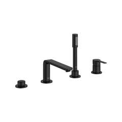 GROHE GROHE 195772431 Lineare Tub Filler with Hand Shower - Matte Black