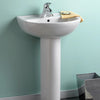 AMERICAN STANDARD GROHE 0467400.020 22-Inch Evolution Pedestal Sink