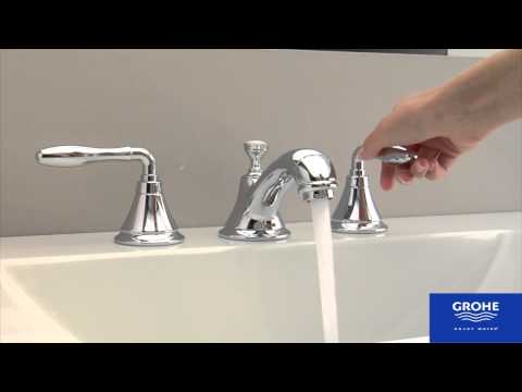 GROHE GROHE 25055EN0 Seabury 3-Hole 2-Handle Deck Mount Roman Tub Faucet