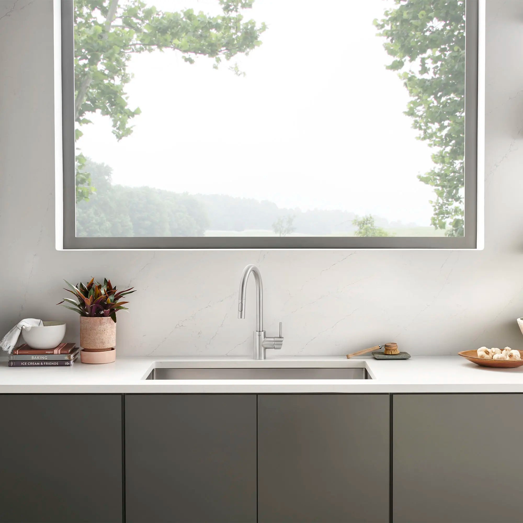GROHE GROHE 32665DC0 Concetto Single-Handle Pull-Down Kitchen Faucet