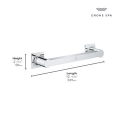 GROHE GROHE 409552431 Allure 12-7/8-Inch Grab Bar Matte Black