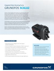 GRUNDFOS Grundfos GF93013251 GRUNDFOS SCALA2 3-45 Pressure Boosting Pump