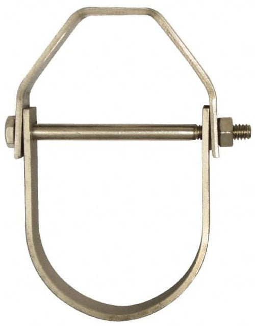 HANGERS HANGERS 11SS1000 Standard Clevis Hanger, 10 Inch IPS, T-304 Stainless Steel